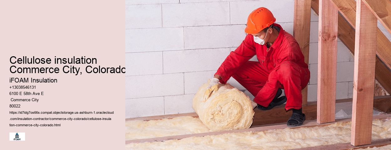 cellulose insulation Commerce City, Colorado
