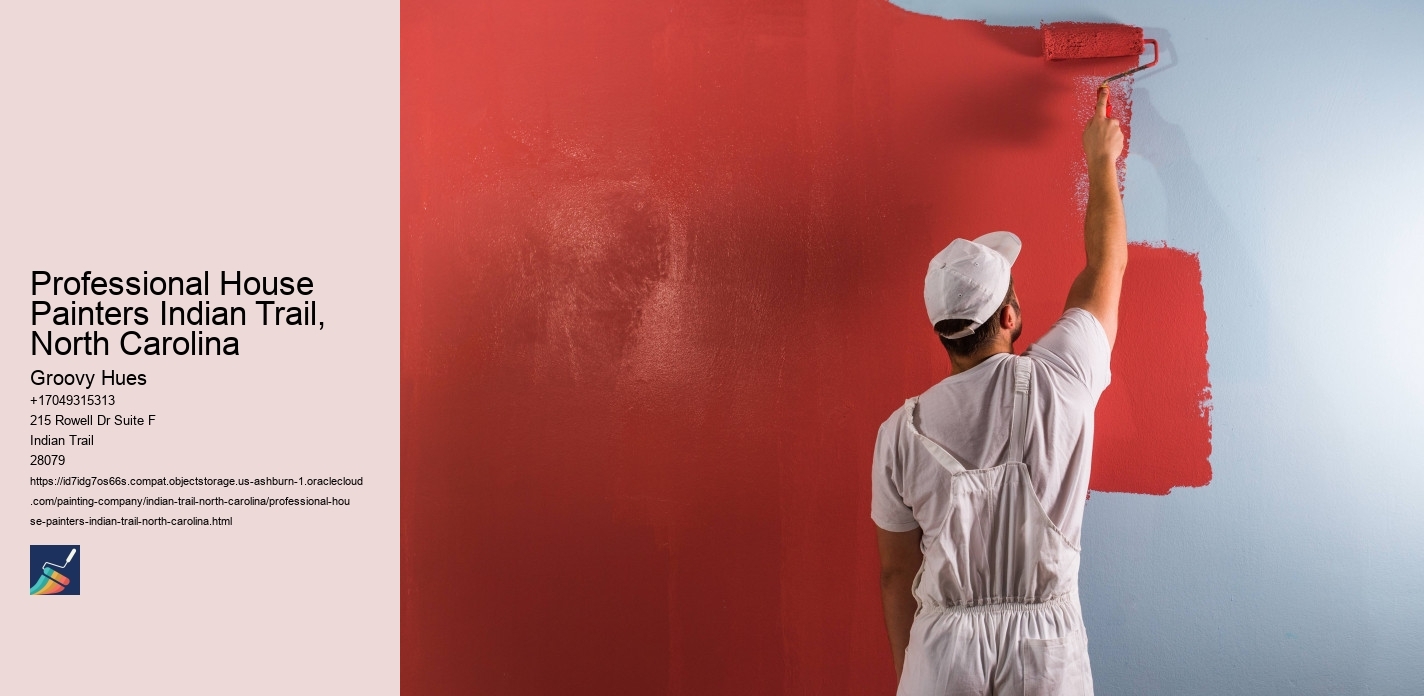 Professional House Painters Indian Trail, North Carolina